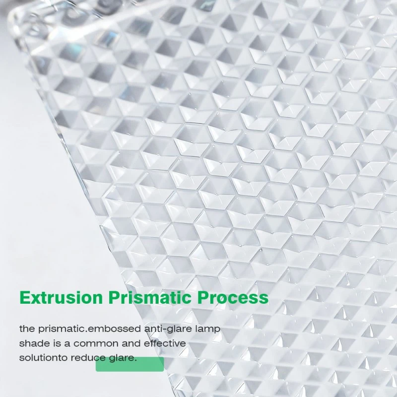 Akryl Anti-Green Extrusion Lampskärm