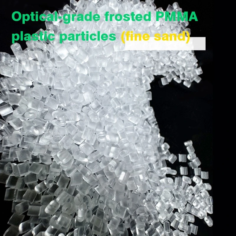 Modifierat akryl frostat material