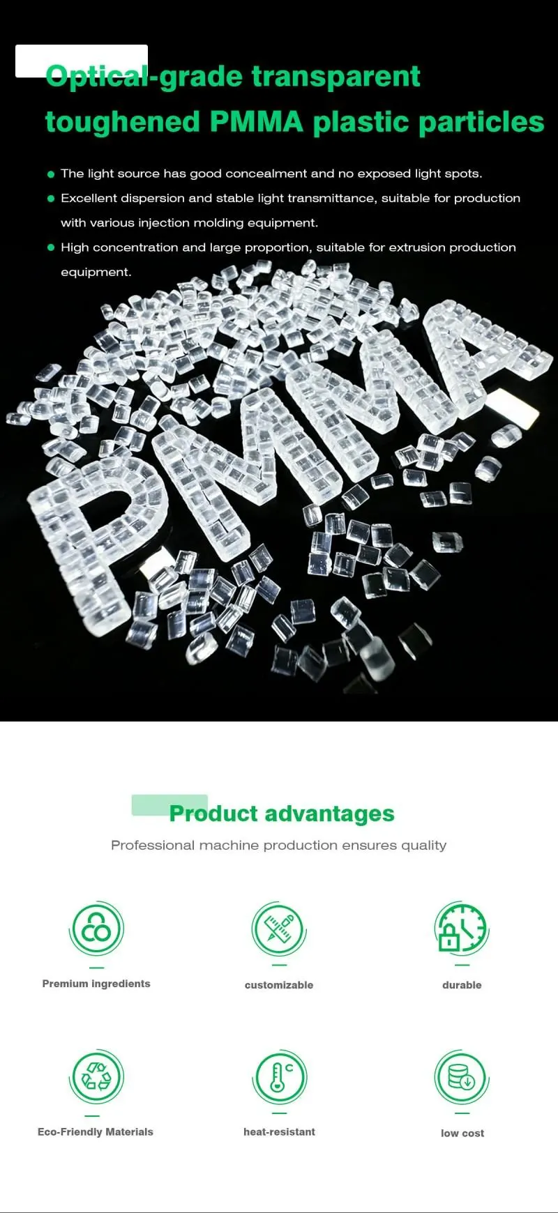 Modified Acrylic Toughened Material Modified Acrylic Toughened Material