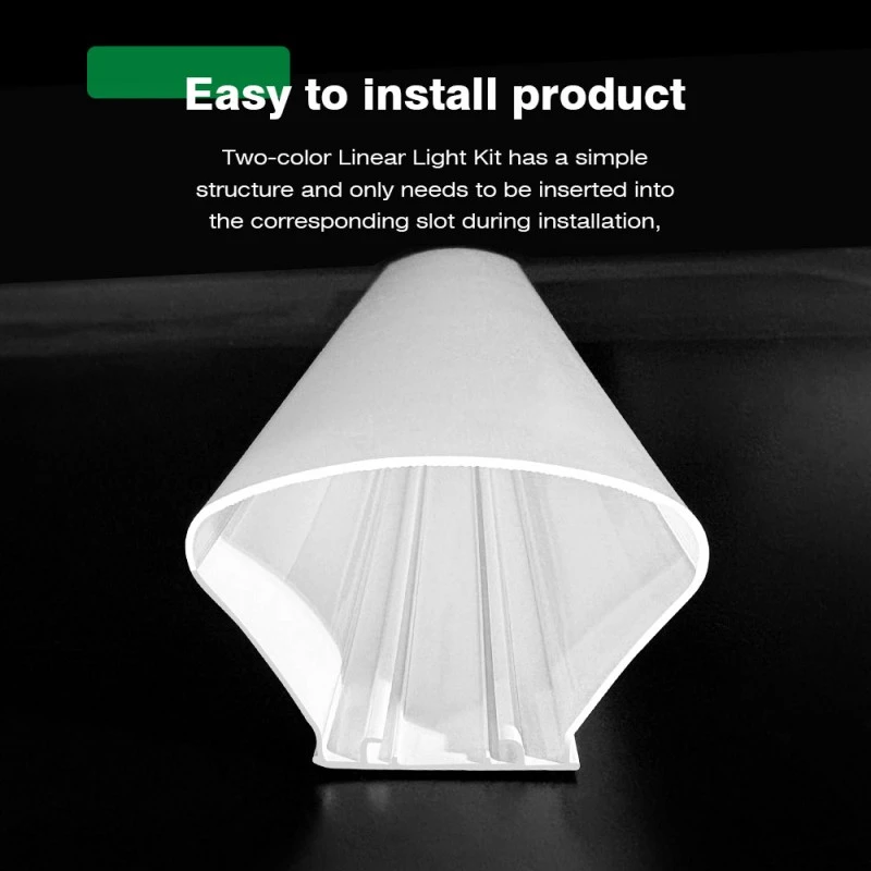Linjär Strip Light Housing Kit
