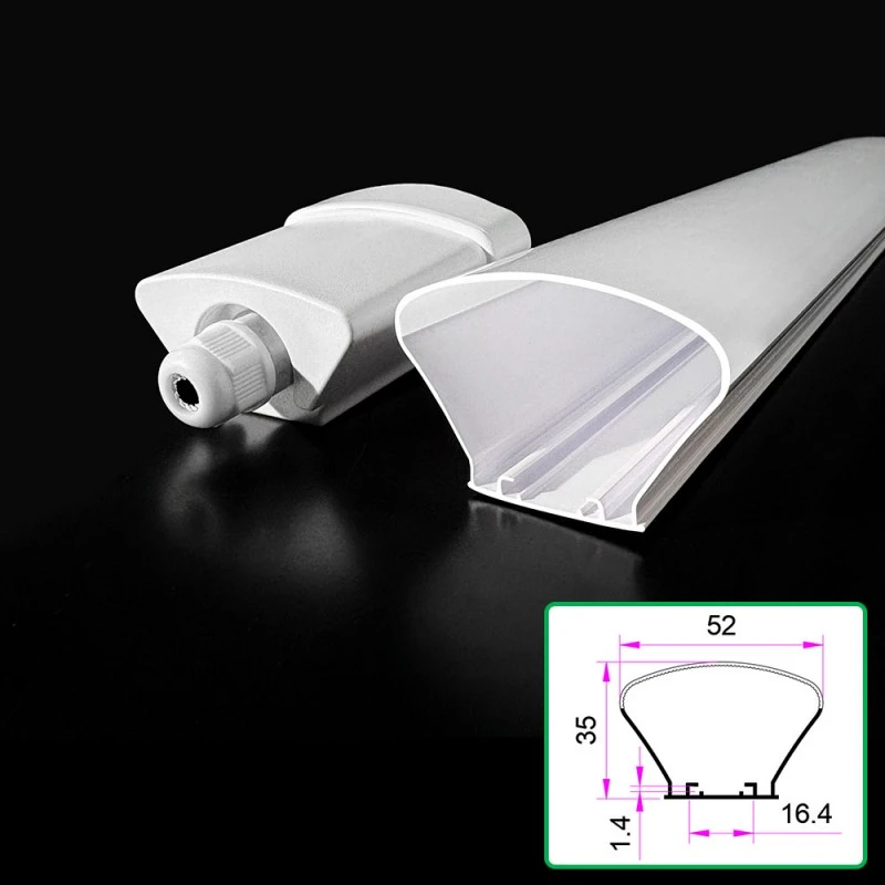 Linjär Strip Light Housing Kit