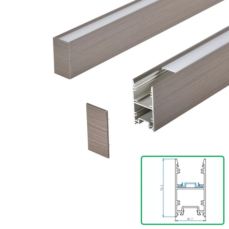 Extruderad Office Light Housing Kit Extruderad Office Light Housing Kit