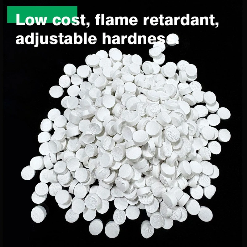 PVC-porslin vitt material
