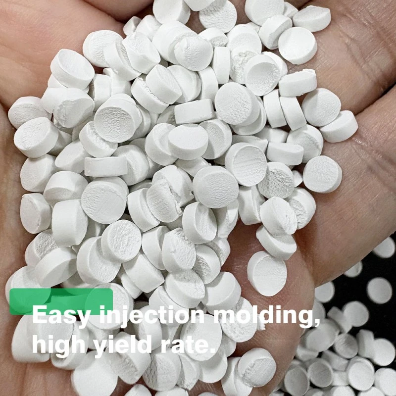 PVC-porslin vitt material